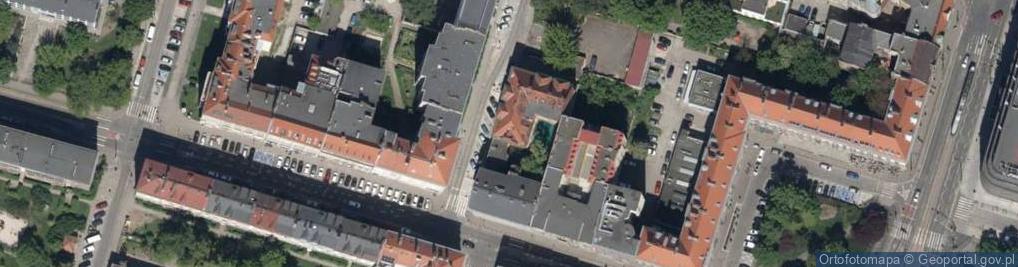 Zdjęcie satelitarne Łąkowa ul.