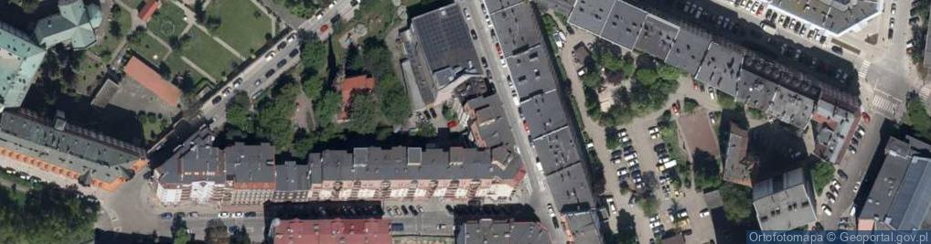 Zdjęcie satelitarne Ładna ul.