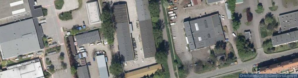 Zdjęcie satelitarne Łagiewnicka ul.