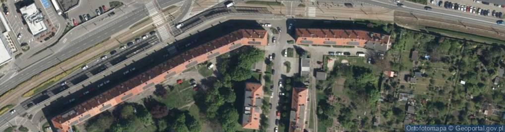Zdjęcie satelitarne Łąka Mazurska ul.