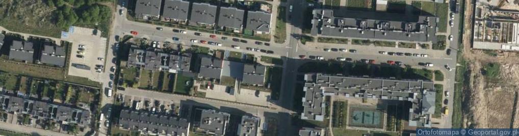 Zdjęcie satelitarne Laurowa ul.