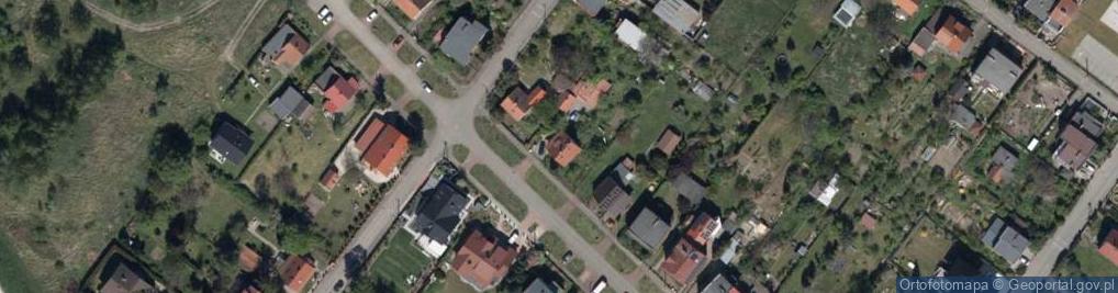 Zdjęcie satelitarne Łaniewska ul.