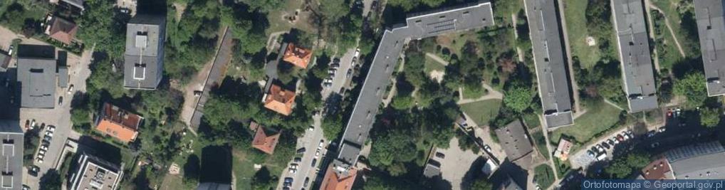 Zdjęcie satelitarne Łączności ul.