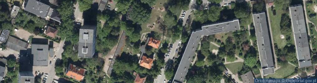Zdjęcie satelitarne Łączności ul.