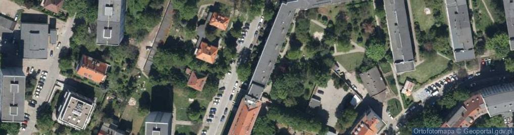Zdjęcie satelitarne Łączności ul.