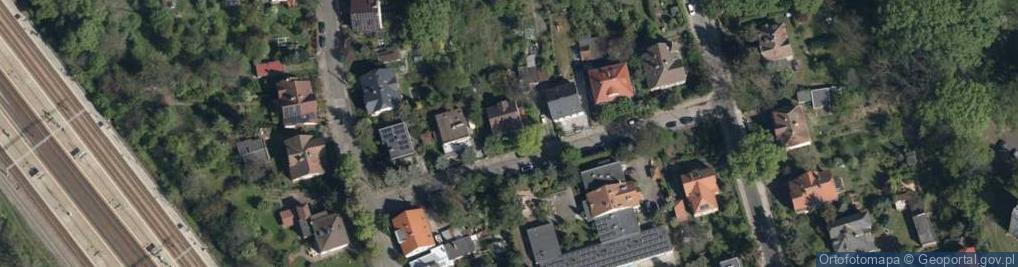 Zdjęcie satelitarne Łączna ul.