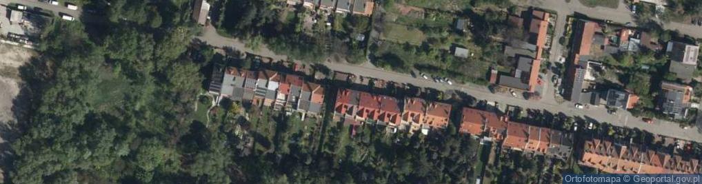 Zdjęcie satelitarne Lazurowa ul.