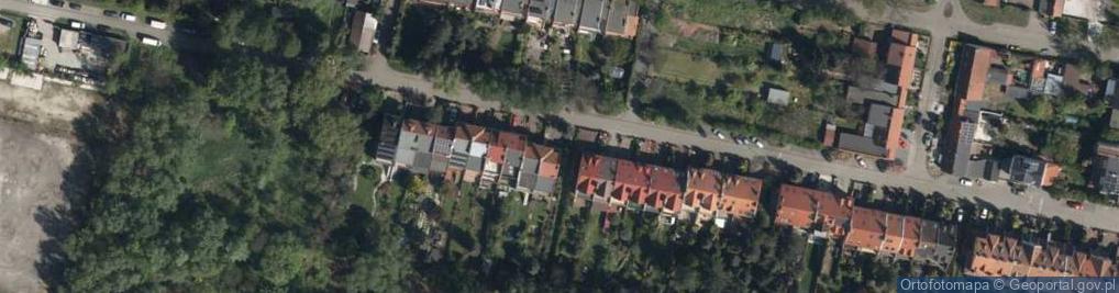 Zdjęcie satelitarne Lazurowa ul.