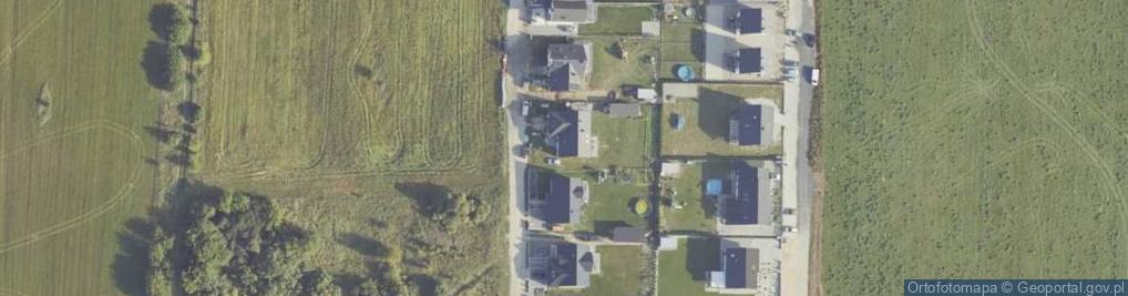 Zdjęcie satelitarne Lawendowa ul.