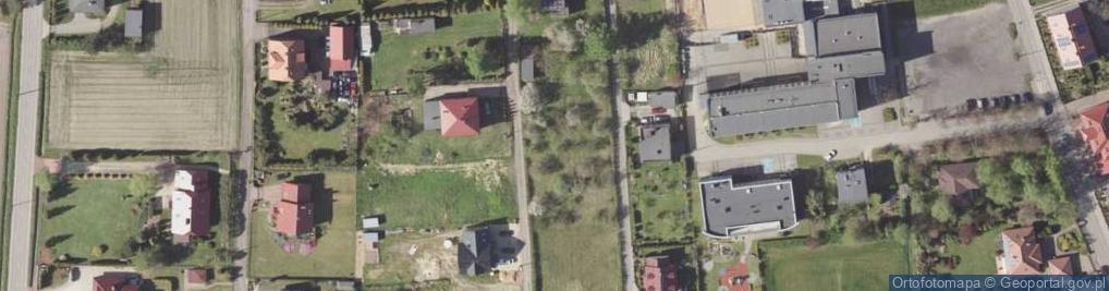 Zdjęcie satelitarne Łabędzia ul.