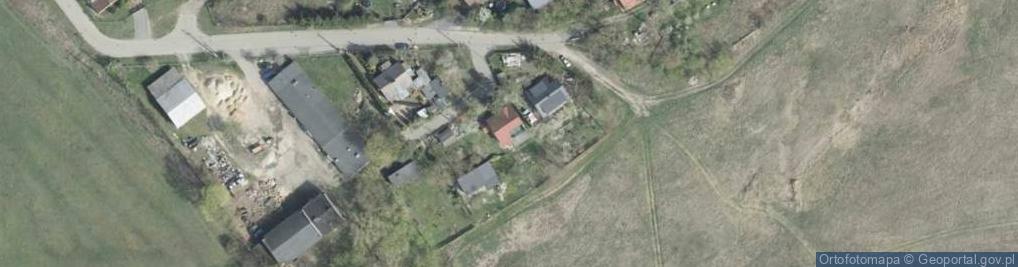 Zdjęcie satelitarne Łabędzia ul.
