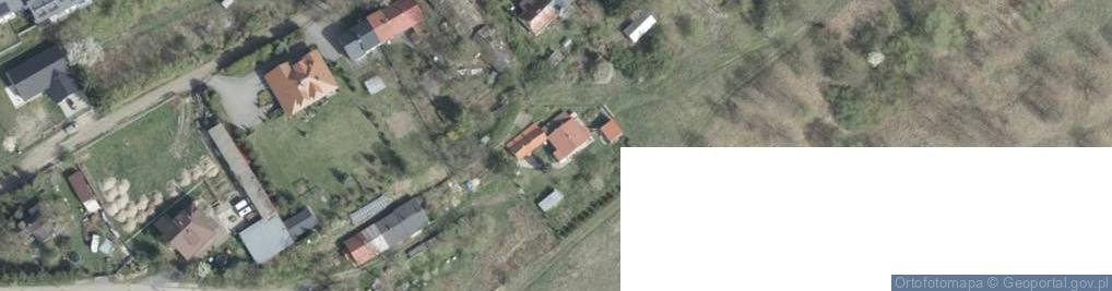 Zdjęcie satelitarne Łabędzia ul.