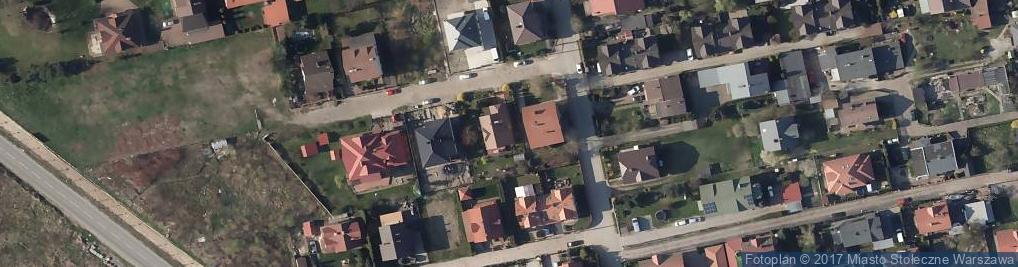 Zdjęcie satelitarne Łabędzia ul.