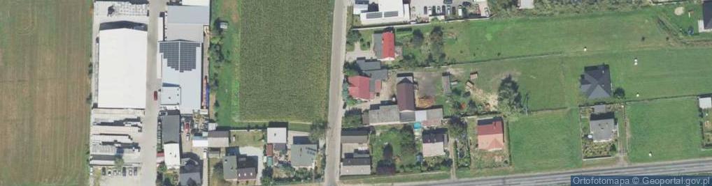 Zdjęcie satelitarne Lamkowa ul.