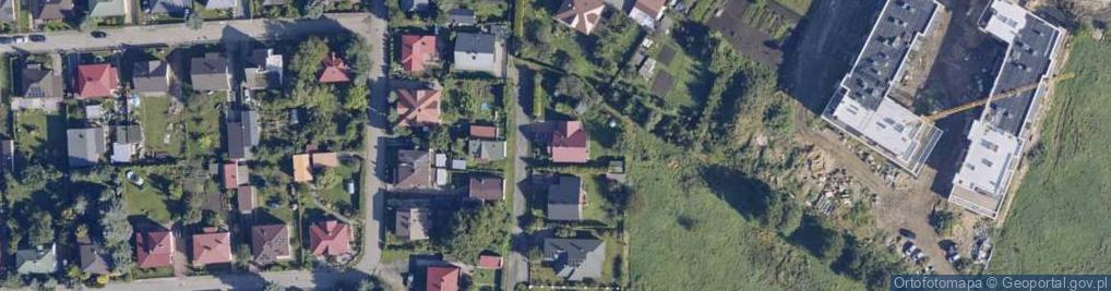 Zdjęcie satelitarne Ładna ul.
