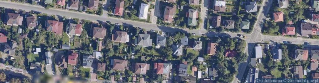 Zdjęcie satelitarne Lazurowa ul.