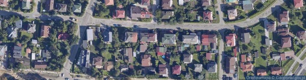 Zdjęcie satelitarne Lazurowa ul.
