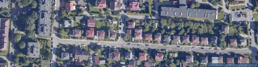 Zdjęcie satelitarne Lazurowa ul.