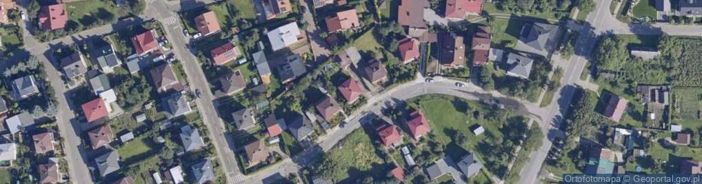 Zdjęcie satelitarne Lazurowa ul.