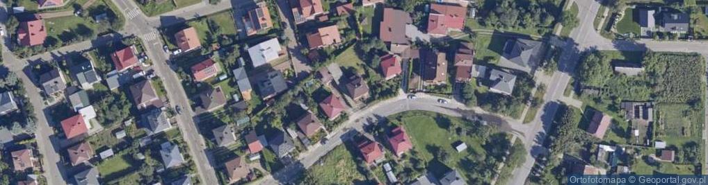 Zdjęcie satelitarne Lazurowa ul.