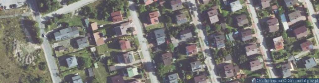 Zdjęcie satelitarne Łąkowa ul.