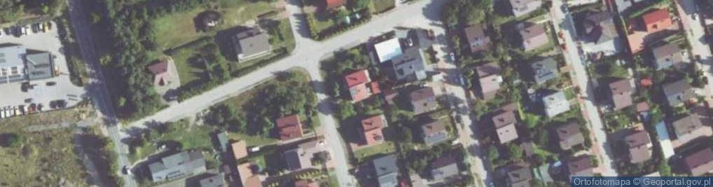 Zdjęcie satelitarne Łąkowa ul.