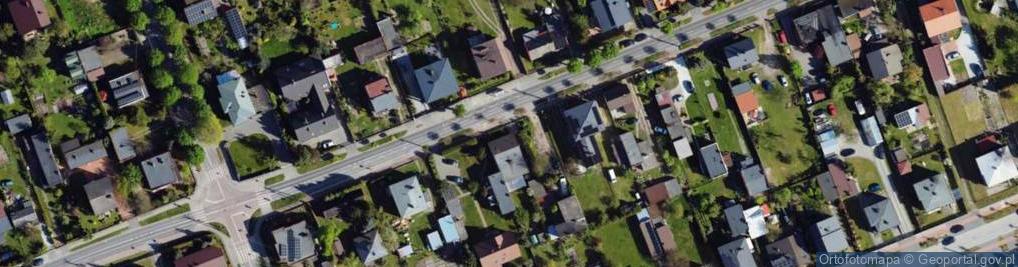 Zdjęcie satelitarne Łąkowa ul.