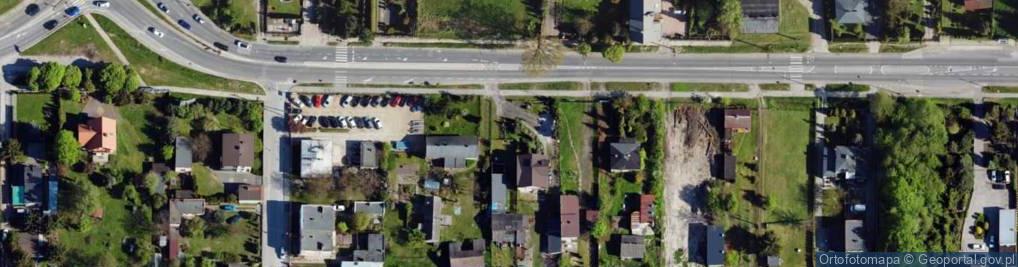 Zdjęcie satelitarne Łaska ul.