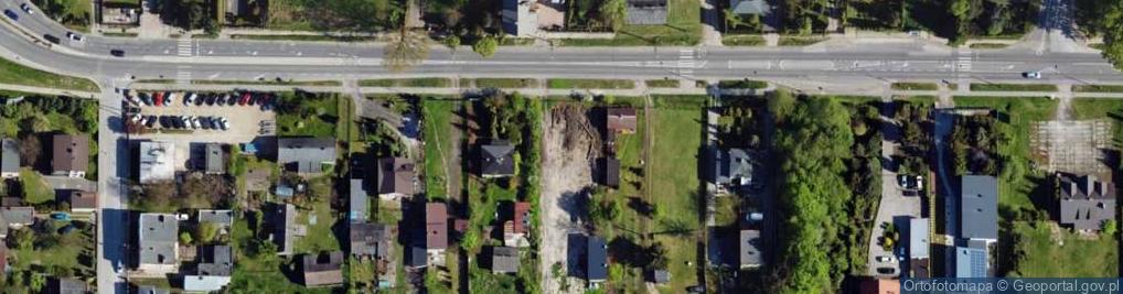 Zdjęcie satelitarne Łaska ul.