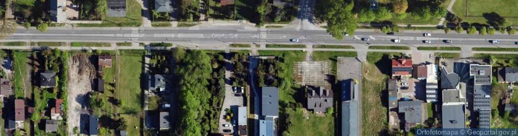 Zdjęcie satelitarne Łaska ul.