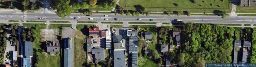 Zdjęcie satelitarne Łaska ul.