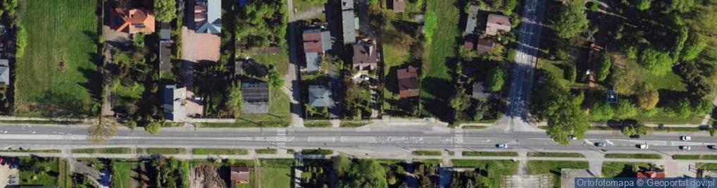 Zdjęcie satelitarne Łaska ul.