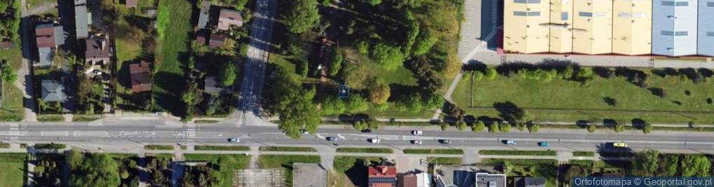 Zdjęcie satelitarne Łaska ul.