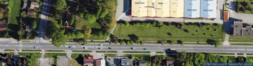 Zdjęcie satelitarne Łaska ul.