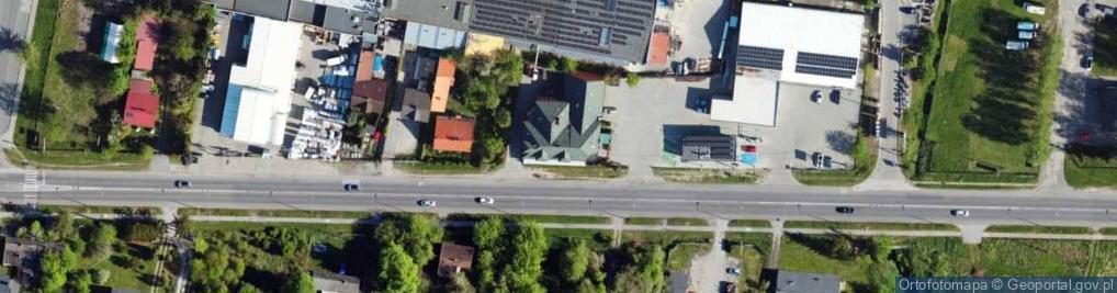 Zdjęcie satelitarne Łaska ul.