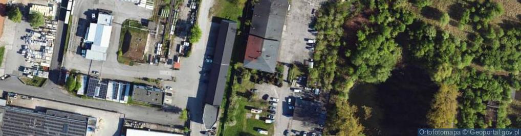 Zdjęcie satelitarne Łaska ul.