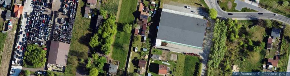 Zdjęcie satelitarne Łaska ul.