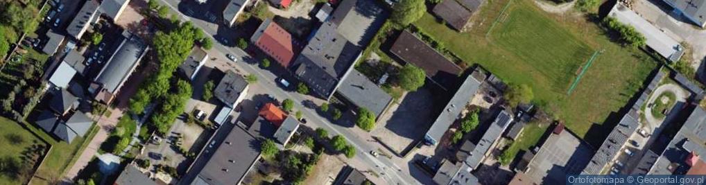Zdjęcie satelitarne Łaska ul.