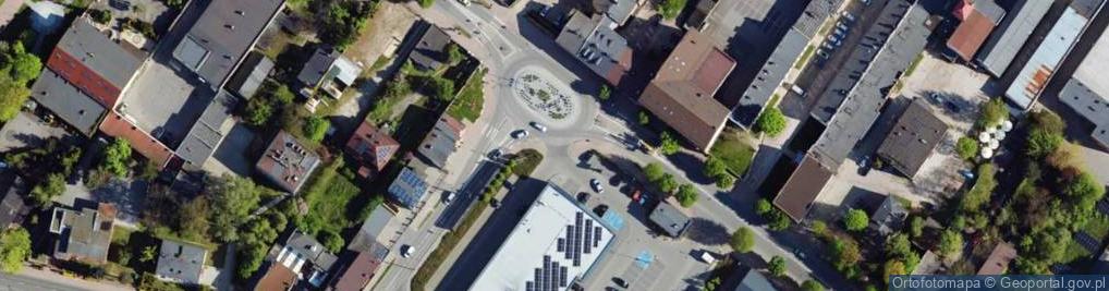 Zdjęcie satelitarne Łaska ul.