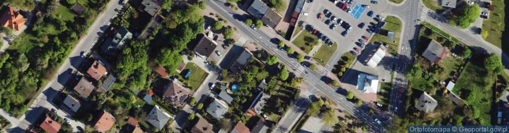 Zdjęcie satelitarne Łaska ul.