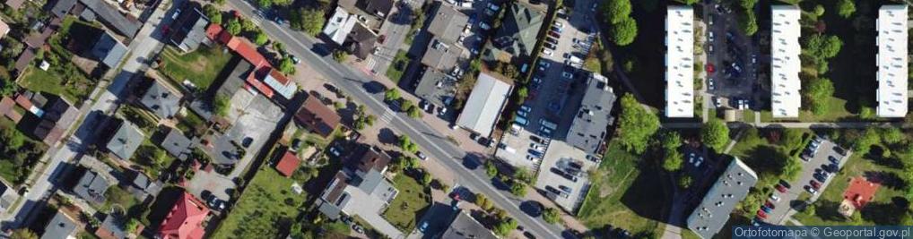 Zdjęcie satelitarne Łaska ul.