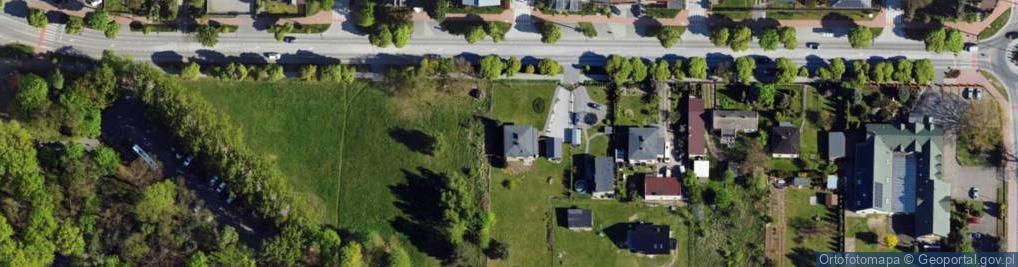 Zdjęcie satelitarne Łaska ul.