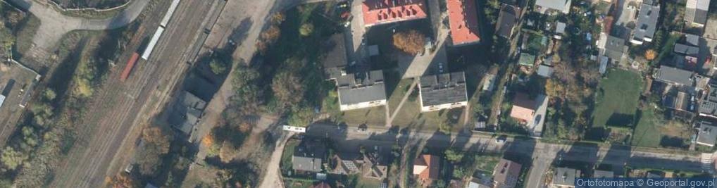 Zdjęcie satelitarne Łacnowa ul.