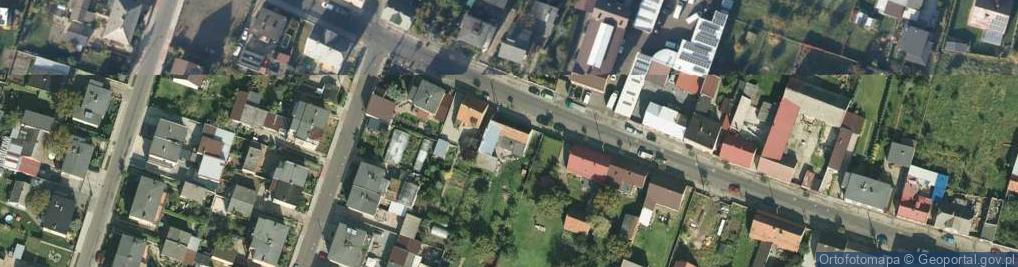 Zdjęcie satelitarne Łacnowa ul.