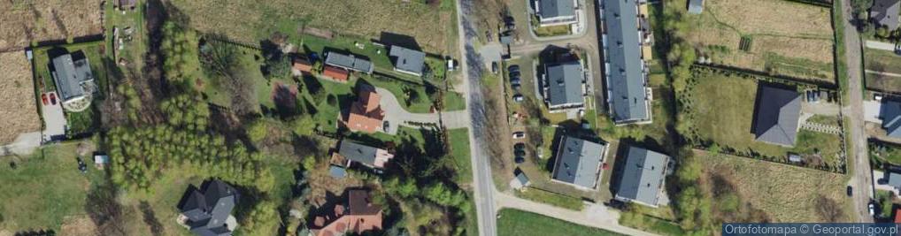 Zdjęcie satelitarne Łagiewnicka ul.