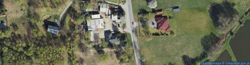 Zdjęcie satelitarne Łagiewnicka ul.