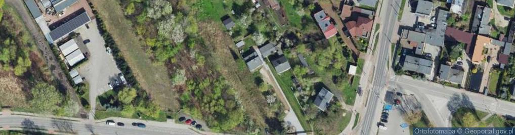 Zdjęcie satelitarne Łąkowa ul.