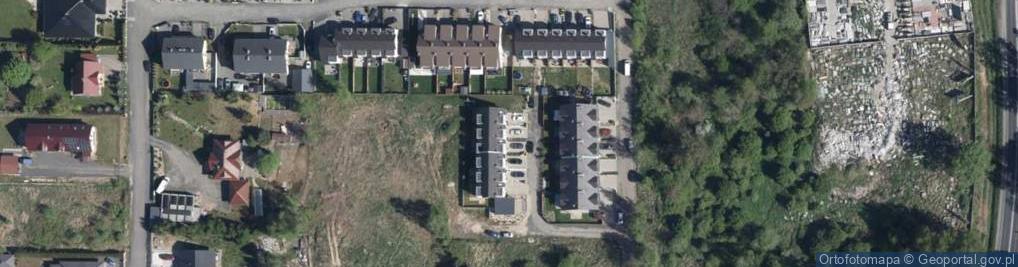 Zdjęcie satelitarne Łagodna ul.