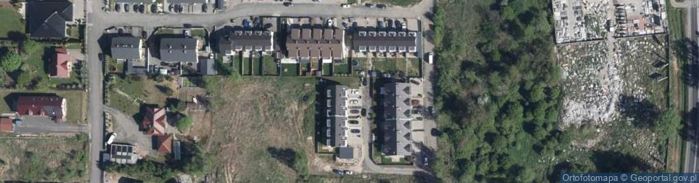 Zdjęcie satelitarne Łagodna ul.