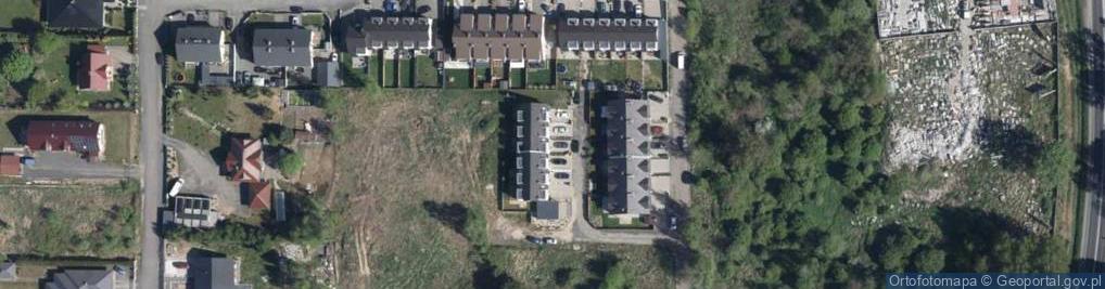Zdjęcie satelitarne Łagodna ul.